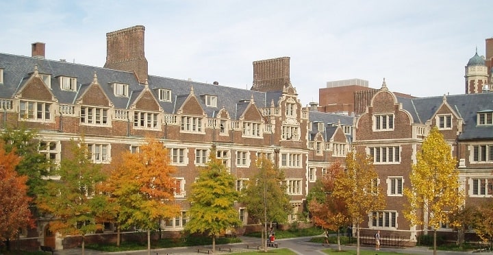 نمایی از دانشگاه پنسیلوانیا یکی از بهترین دانشگاه های جهان
