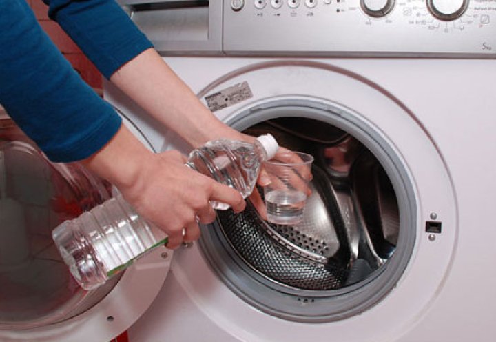 استفاده از سرکه برای تمیز کردن ماشین لباسشویی
