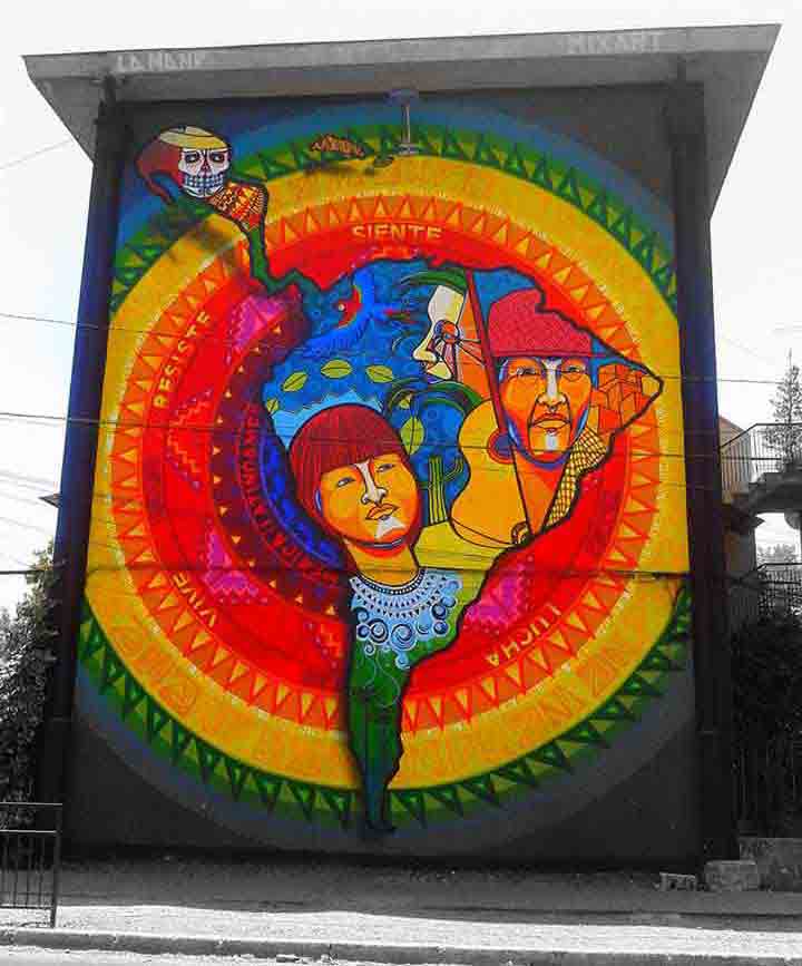 سانتیاگو،گرافیتی۱