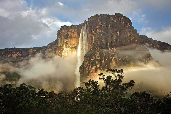 آبشار آنخل؛ بلندترین آبشار دنیا