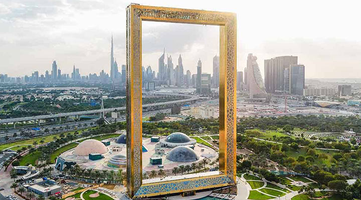 عجیب ترین سازه های معماری دنیا - قاب دبی