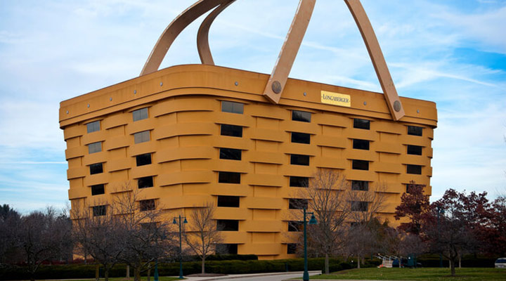عجیب ترین سازه های معماری دنیا - دفتر مرکزی لانگابرگر (Longaberger Headquarters)، اوهایو آمریکا