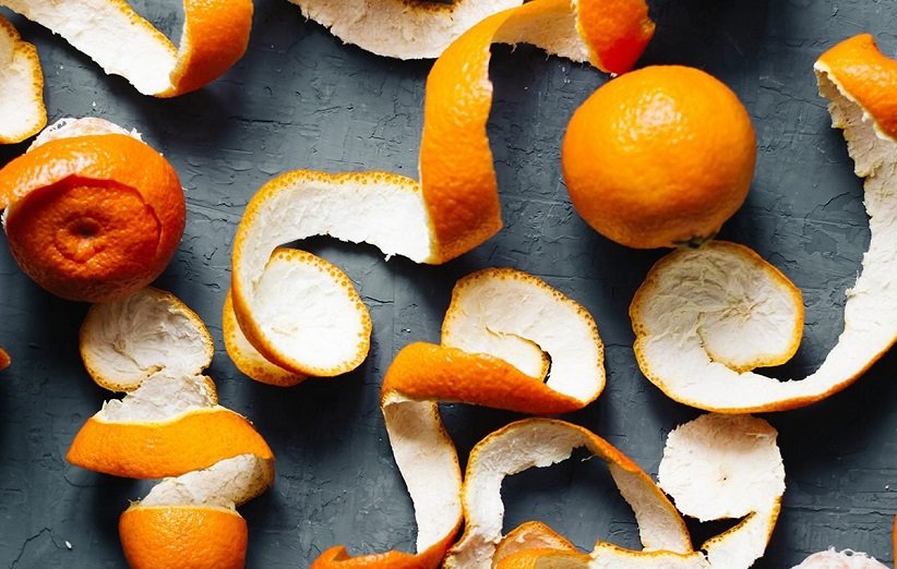 پوست پرتقال برای سفید کردن دندان